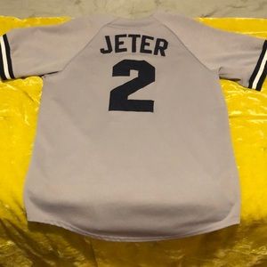 Majestic New York Yankees Jersey Derek Jeter #2